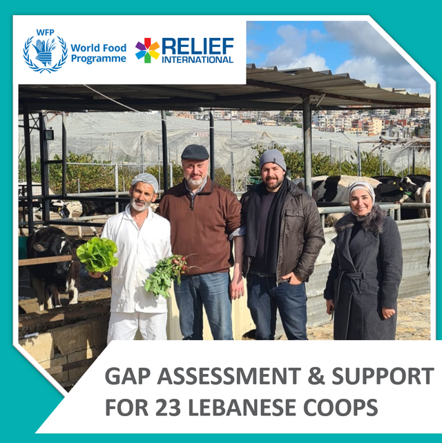 WFP RELIEF INTL' - Dairy coops supported with business tools to overcome economic crisis 