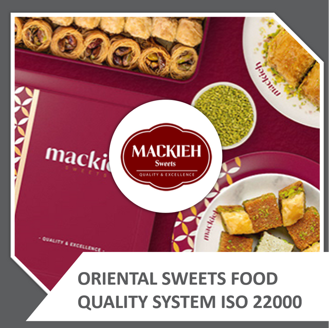 MACKIEH SWEETS - Persistence in applying quality standards for more than 10 years
